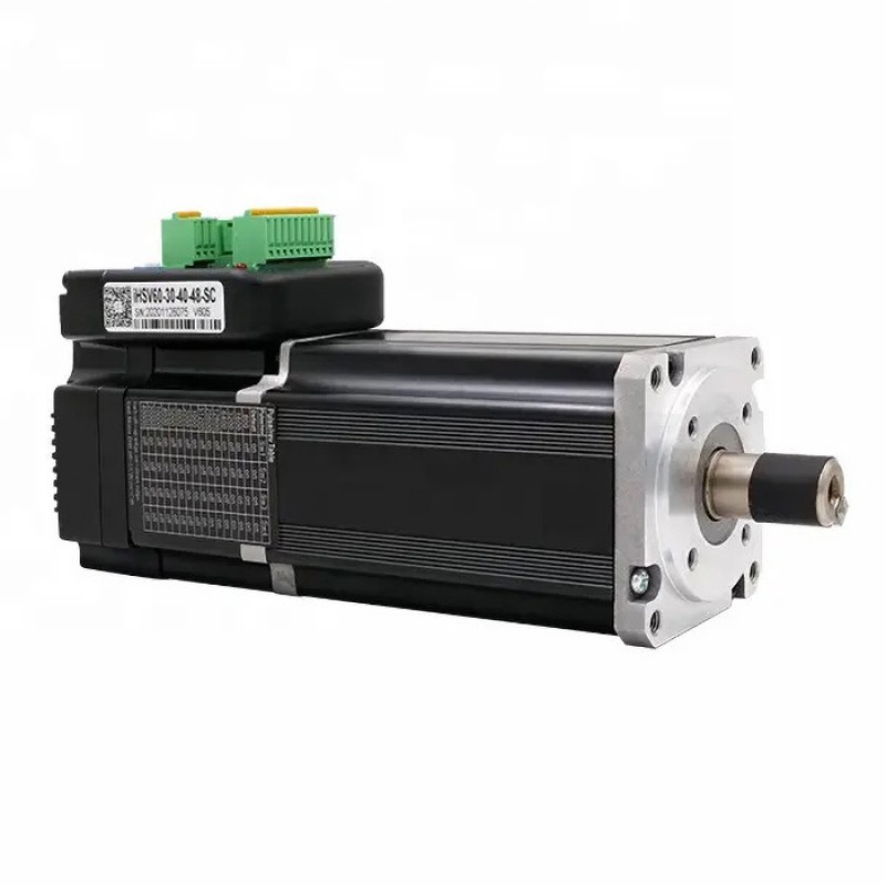 Silnik serwo ac Nema 23 z sterownik i hamulcem, MC iHSV60-30-40-48-SC 400w 3000 obr./min 1,27Nm 48V 3-fazowe