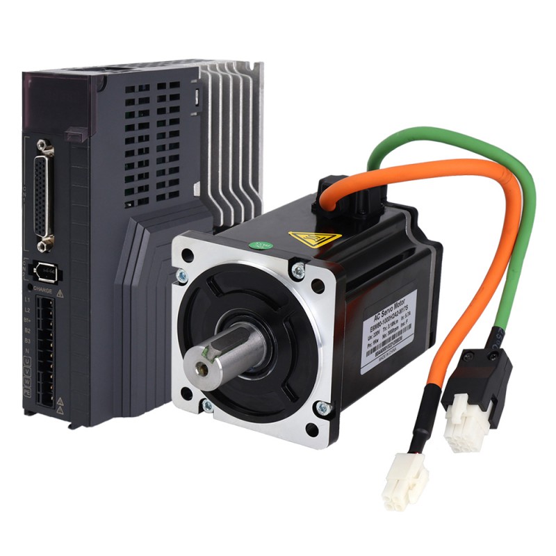 Silnik serwo AC z sterownik 1000W E6-RS1000H2A2-M17S 3000 obr./min 3,18 Nm 17-bitowy enkoder IP65