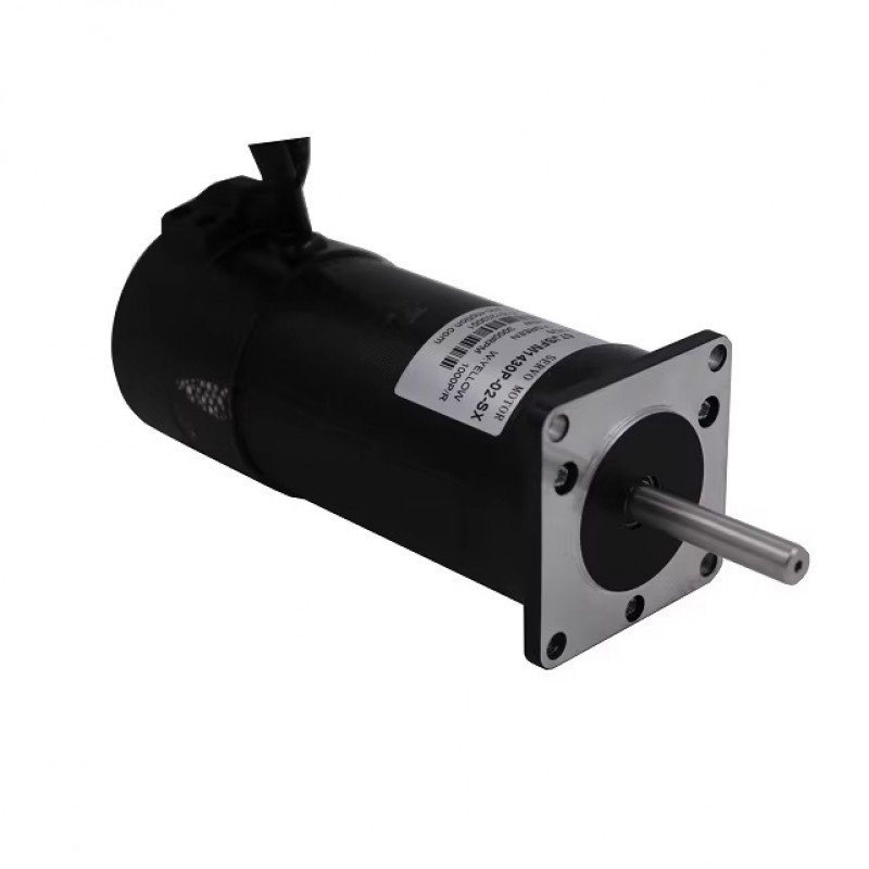 Silnik serwo bezszczotkowy DC 140 W 36 V 57JSF1430P 0,45 Nm 3400 obr./min Φ57 mm 3 fazy z enkoderem 1000 linii