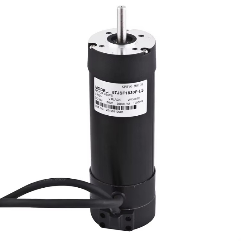 Silnik serwo bezszczotkowy DC 180 W 36 V 57JSF1830P 0,6 Nm 3400 obr./min Φ57 mm do drukarek atramentowych