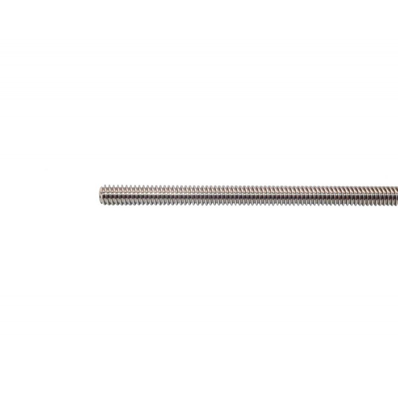 Śruba pociągowa z gwintem trapezowym 150 mm, średnica 5 mm, skok 2 mm