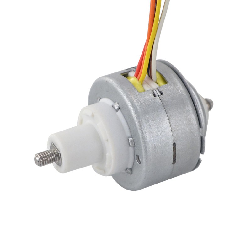 Uwięziony liniowy silnik krokowy pm Φ25,2x15mm 25LN24M01-333 skok na obrót 1mm skok 12mm