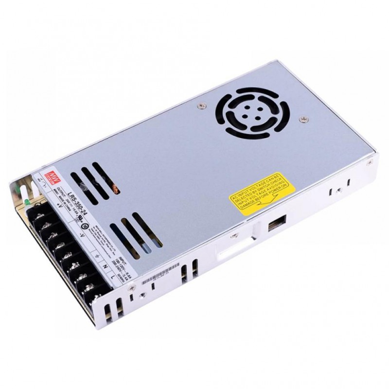 Zamknięty zasilacz impulsowy MeanWell LRS-350-24 24VDC 350W 14,6A