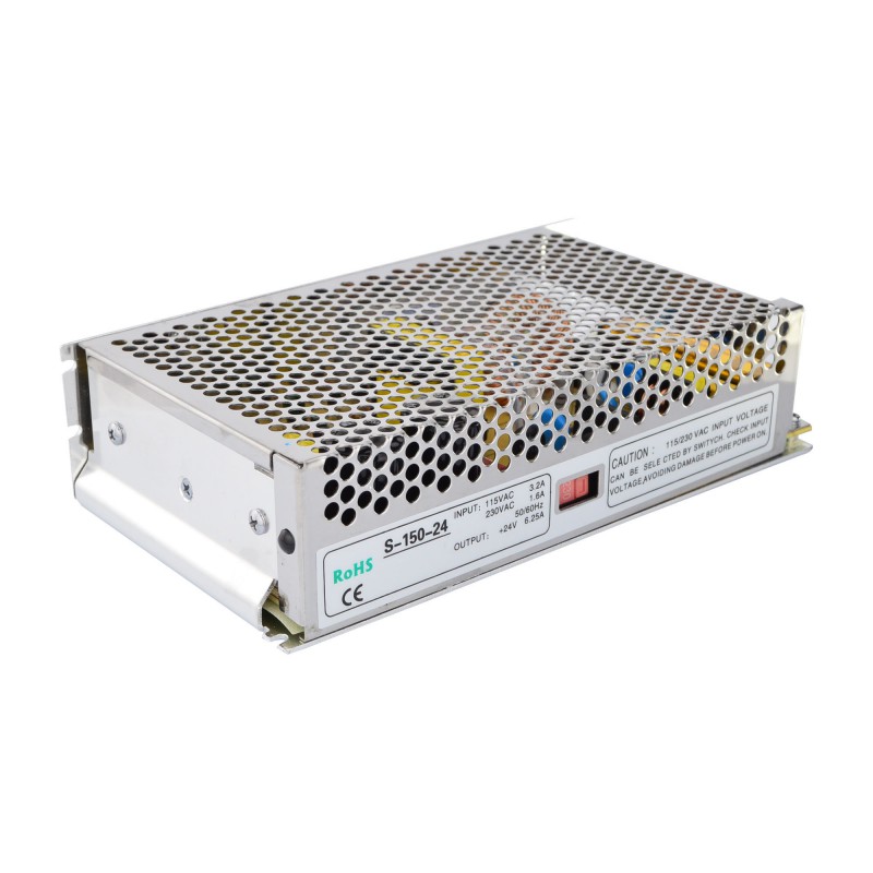 Zasilacz impulsowy 24V S-150-24 6,5A 150W