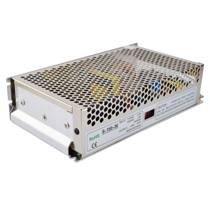 Zasilacz impulsowy 36V S-150-36 4,17A 150W do silnika krokowego
