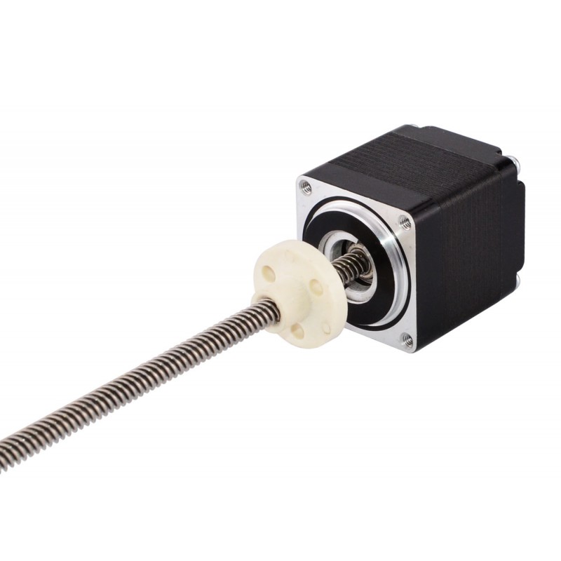 Zewnętrzny liniowy silnik krokowy Nema 11 skok na obrót 1,27mm 11LS13-04249-150E