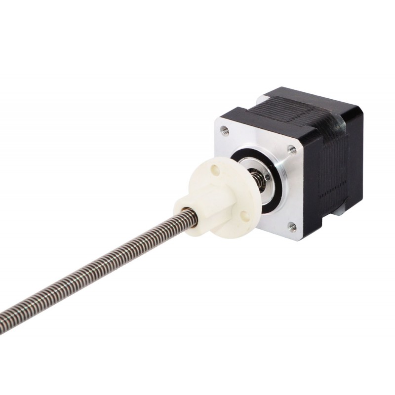 Zewnętrzny liniowy silnik krokowy Nema 14 skok na obrót 0,794mm 14LS13-0574P-150E