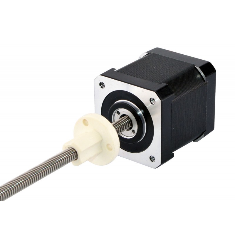 Zewnętrzny liniowy silnik krokowy Nema 17 17LS19-2604P-250E skok na obrót 0,794mm
