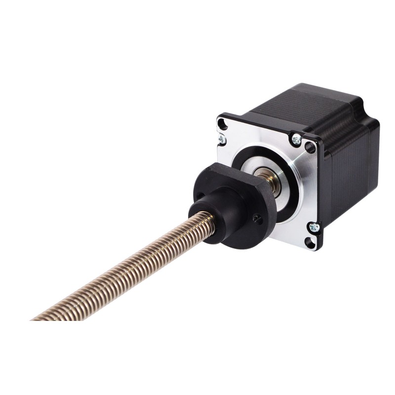 Zewnętrzny liniowy silnik krokowy Nema 23 23LS22-2004E-300U skok na obrót 4mm
