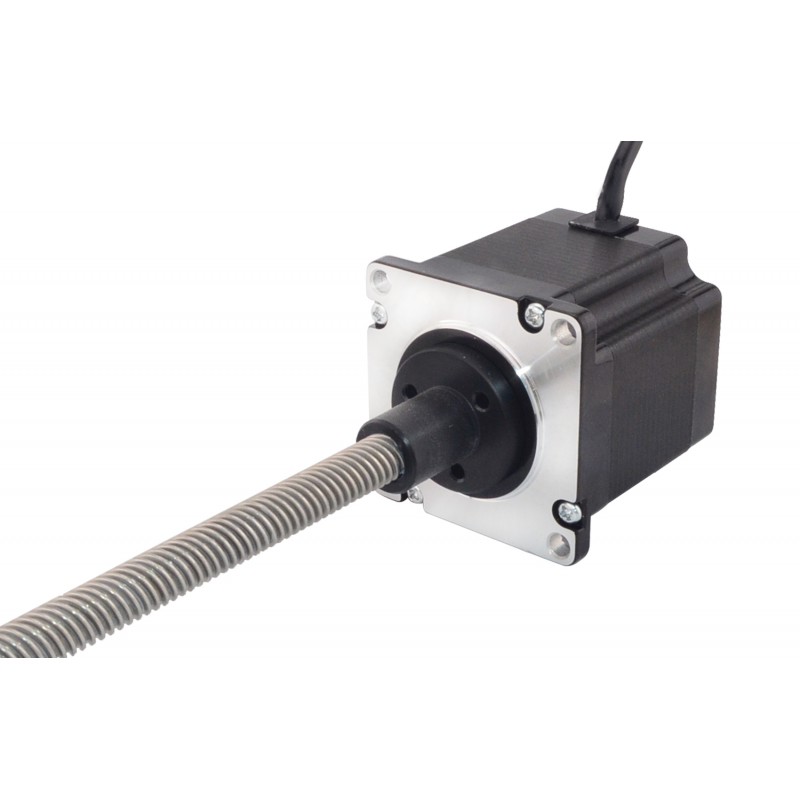 Zewnętrzny liniowy silnik krokowy Nema 23 3A skok na obrót 20mm 23LS22-3004E-355R