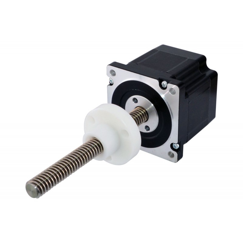 Zewnętrzny liniowy silnik krokowy Nema 34 34LS31-3124C-150E skok na obrót 6,35mm