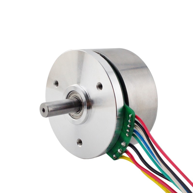 Ф61,2x34mm Silnik bldc z zewnętrznym wirnikiem 60BLE34-24-01 24 V 3740 obr./min 0,284 Nm 100 W 5,3 A