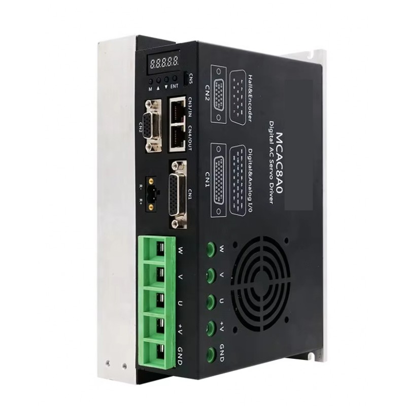 Cyfrowy sterownik serwo DC 24-110 V MCAC8A0 3-fazowy 100 A 1000 W do serwosilników 110/130 mm