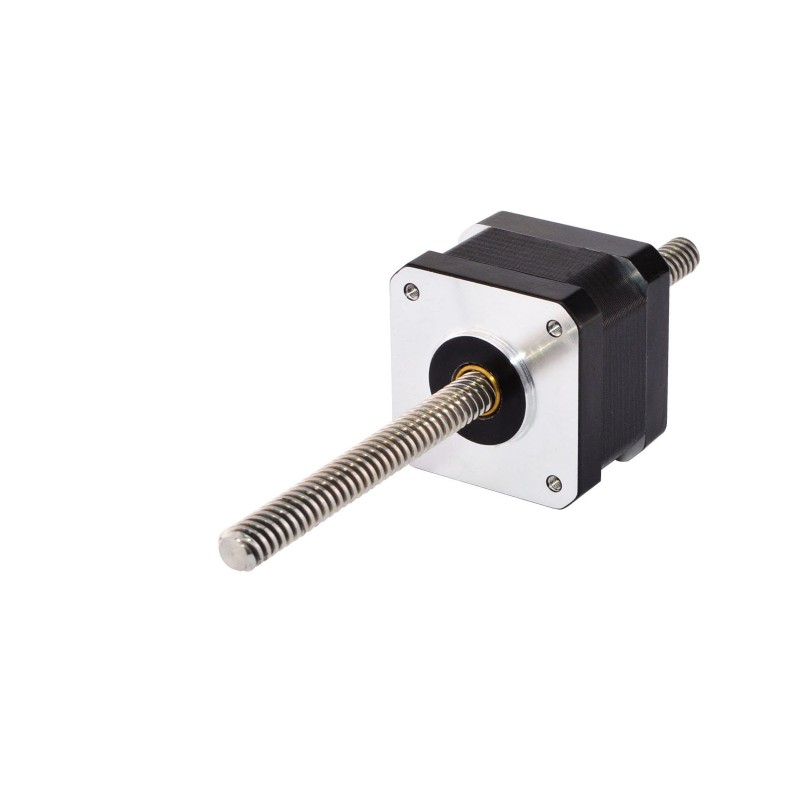 Liniowy silnik krokowy nieuchwytny Nema 17 skok na obrót 8mm 17LS13-0404N-150G