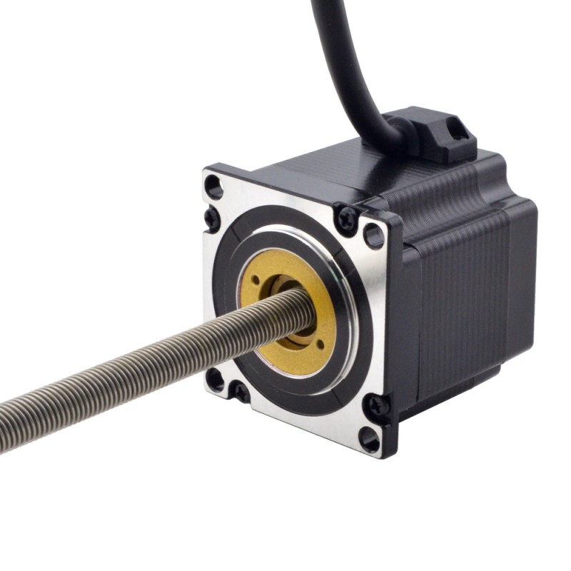 Liniowy silnik krokowy nieuchwytny NEMA 23 23N22S3004HG5-250RS skok na obrót 5,08mm skok 200mm