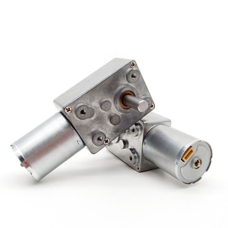 20 szt. 12V/24V bezszczotkowy silnik DC z przekładnią ślimakową 2,7W wał 6mm