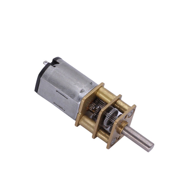 20 szt. Motoreduktor szczotkowy DC z magnesami trwałymi GM12-N30VA 6V/12V, z przekładnią walcową o przełożeniu 10–1000:1