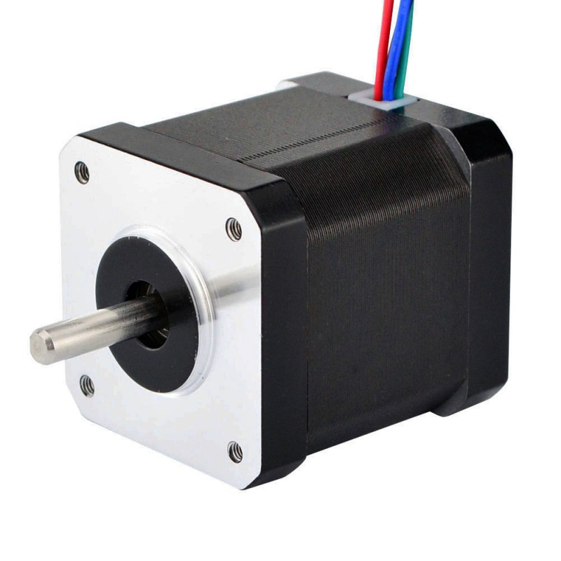 Silnik krokowy Nema 17 17HM19-1684S 2,8 V 0,9 stopnia 44 Ncm 4 przewody