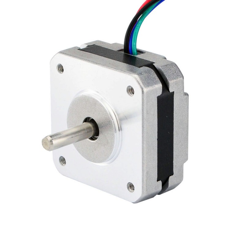 Silnik krokowy Nema 17 17HS08-1004S 3,5 V 1,8 stopnia 13 Ncm 4 przewody