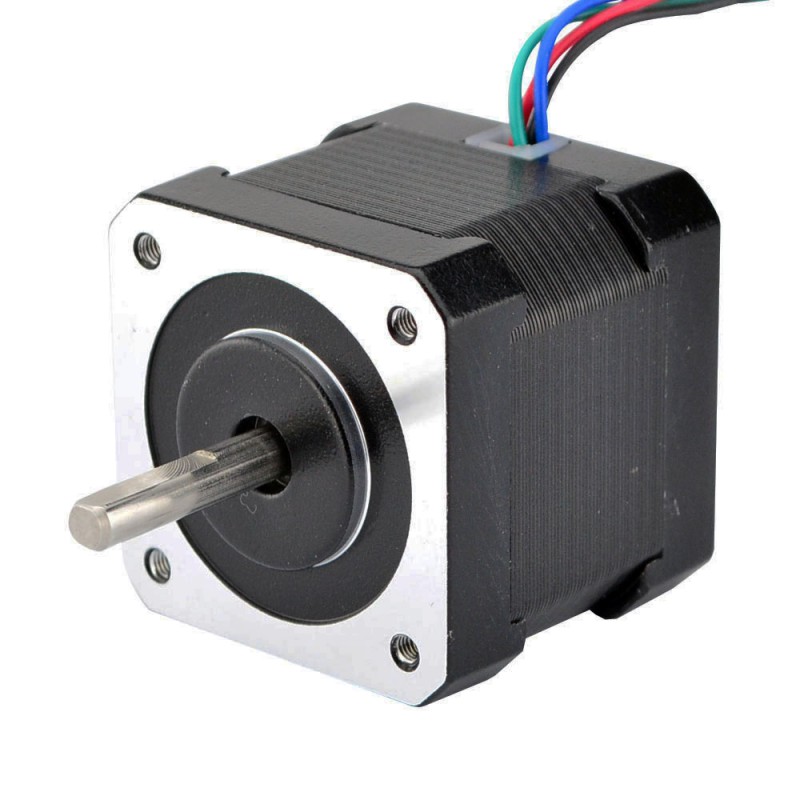 Silnik krokowy Nema 17 17HS16-0284S 15,7 V 1,8 stopnia 36 Ncm 4 przewody
