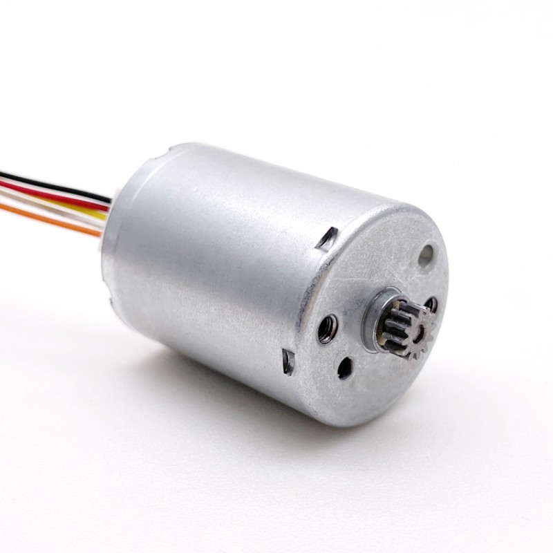 20 szt. Silnik bezszczotkowy BLDC 12V/24V Φ22,4 mm TEC2430 4500 obr./min 3W 0,05 kg/cm wał 2 mm