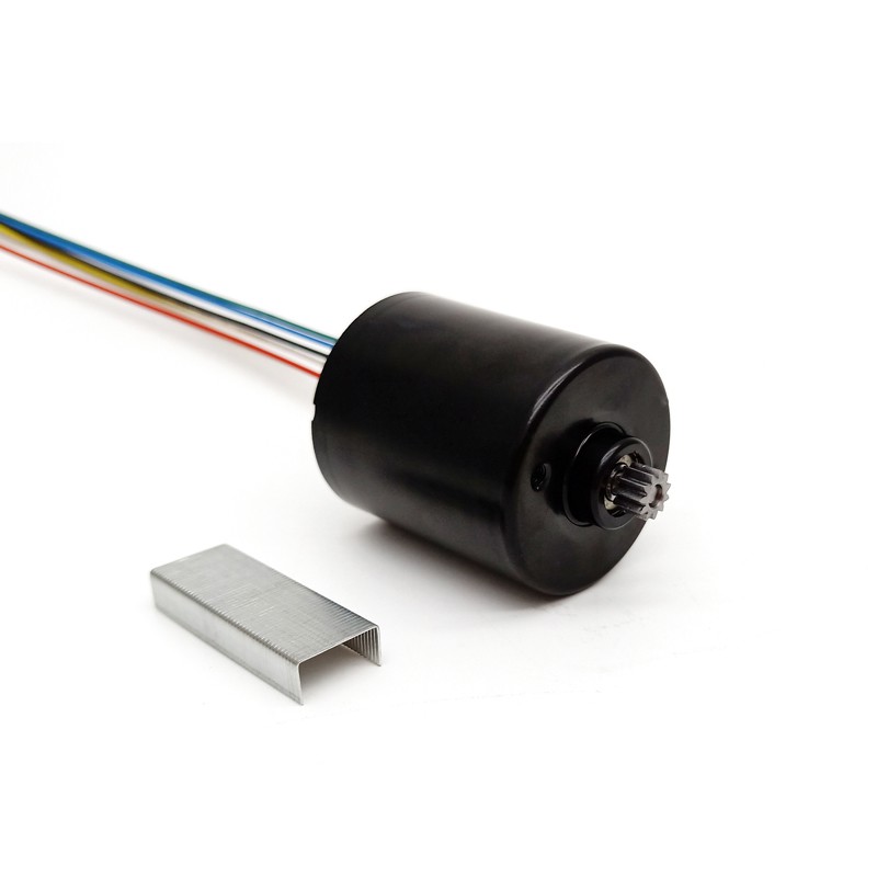 20 szt. Silnik BLDC 12V/24V Φ36mm TEC3640 550g.cm 5600RPM/3200RPM Wał 3,175mm