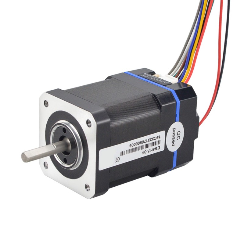 Silnik krokowy Nema 17 z zamkniętą pętlą i sterownik ESS17-04 0,48Nm 24-36VDC 1000CPR