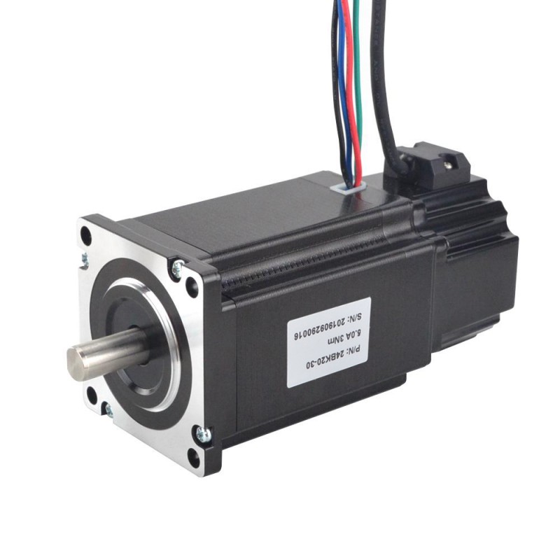 Silnik krokowy Nema 24 serii P 24BK20-30 3 Nm z hamulcem elektromagnetycznym