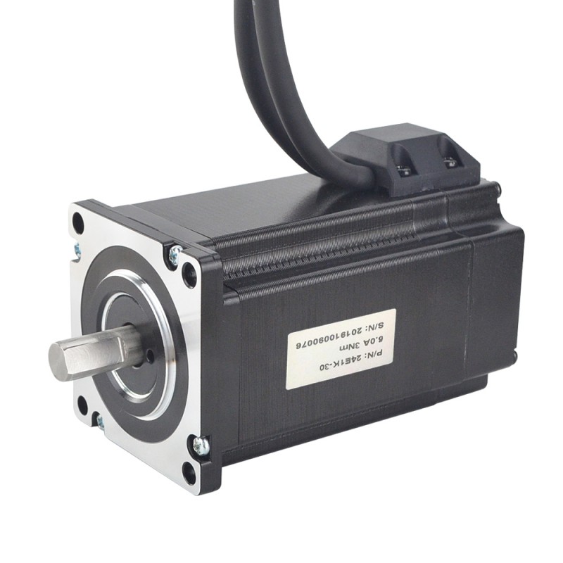 Silnik krokowy Nema 24 z zamkniętą pętlą 24E1K-30 3Nm Encoder 1000CPR
