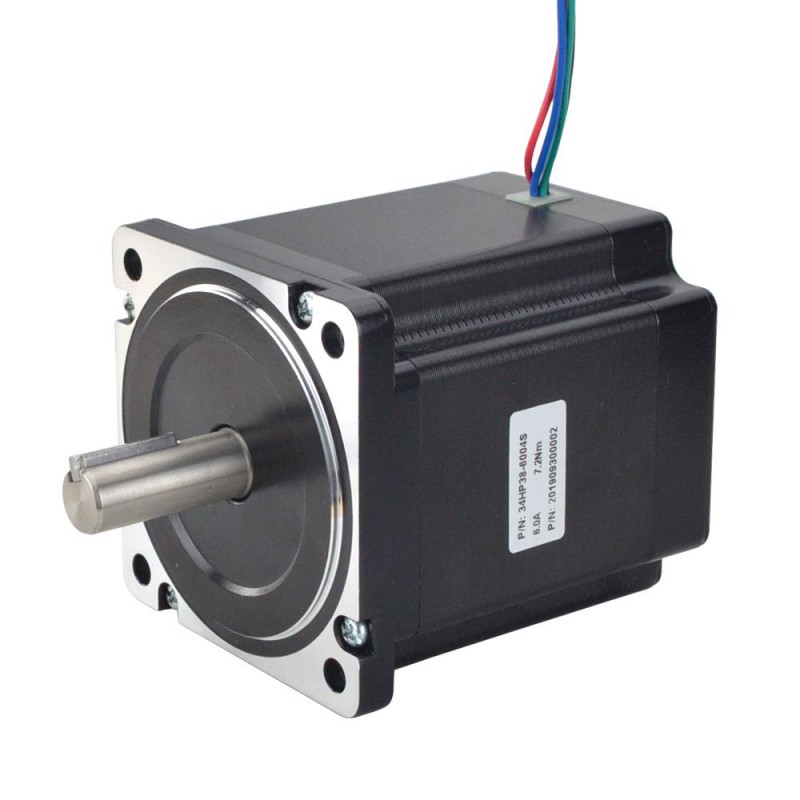 Silnik krokowy Nema 34 34HP38-6004S 1,8 stopnia 7,2 Nm 6,0 A 4 przewody