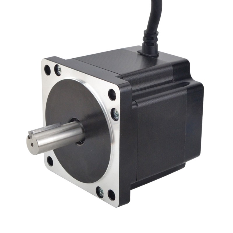 Silnik krokowy Nema 34 serii E 34HE31-6004S 4 przewody 1,8 stopnia 4,8 Nm 6,0 A
