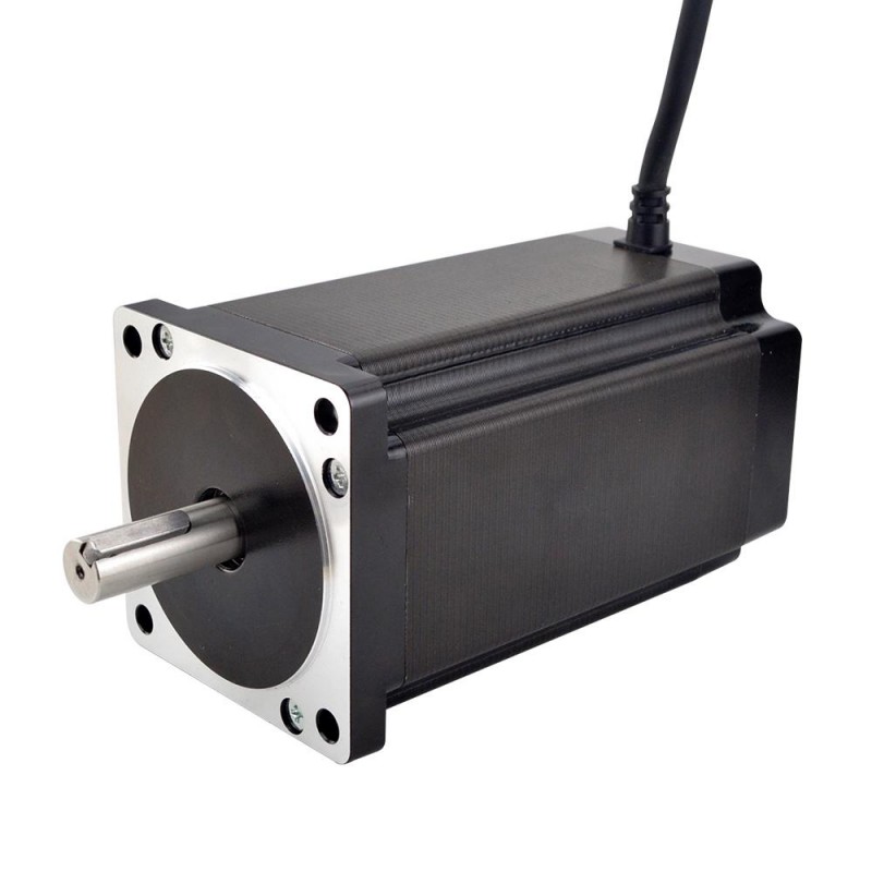 Silnik krokowy Nema 34 serii E 34HE59-6004S 1,8 stopnia 12,0 Nm 6,0 A 4 przewody