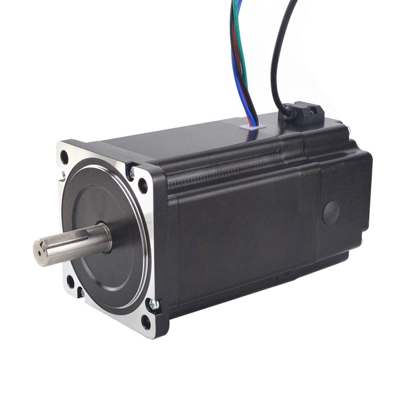 Silnik krokowy Nema 34 serii P 34BK50-85 8,5 Nm z hamulcem elektromagnetycznym