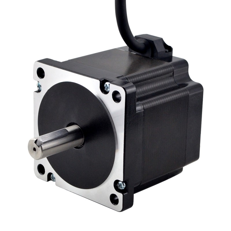Silnik krokowy Nema 34 serii S 34HS31-6004S1 4,8 Nm 14 mm wałek wpustowy