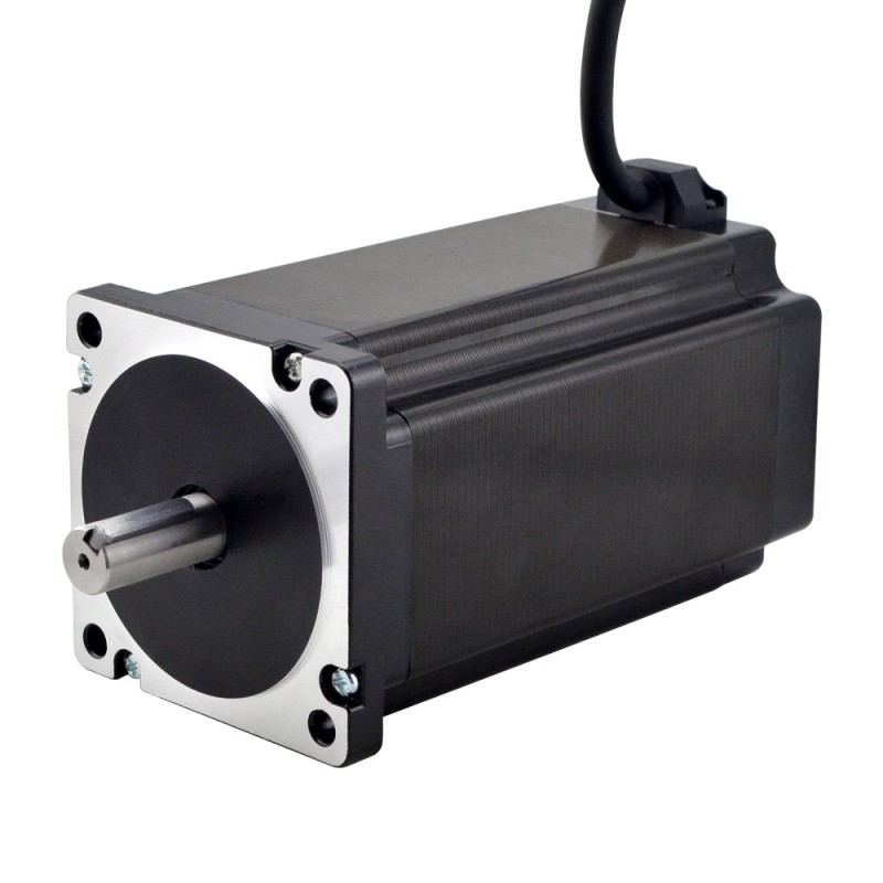 Silnik krokowy Nema 34 serii S 34HS61-6004S1 13,0 Nm 14 mm wałek wpustowy