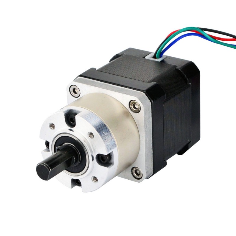 Silnik krokowy z przekładnią Nema 17 L=38mm 17HS15-1684S-PG5 z przekładnią planetarną 5:1