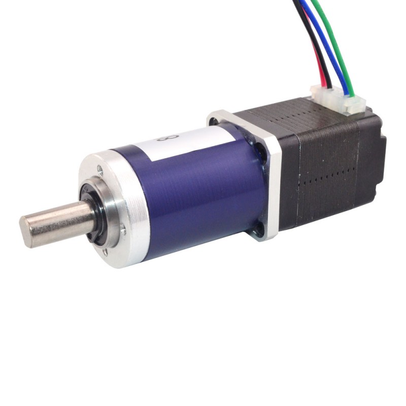 Silnik krokowy z przekładnią Nema 8 8HS11-0204D-PG90 L=38mm z przekładnia planetarna 90:1