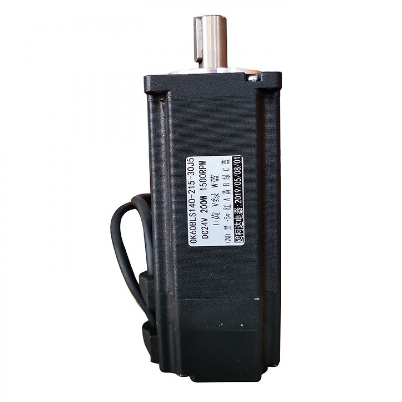 Silnik prądu stałego bezszczotkowy 200 W 24 V OK60BL140-215-30J5 127 Ncm 1800 obr./min 3 fazy 61 x 61 mm wpust