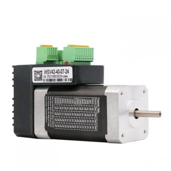 Silnik serwo ac Nema 17 z sterownik, JMC iHSV42-40-07-24 78w 52000 obr./min 0,185Nm 24V 42 x 42mm