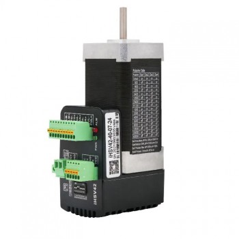 Silnik serwo ac Nema 17 z sterownik, JMC iHSV42-40-07-24 78w 52000 obr./min 0,185Nm 24V 42 x 42mm