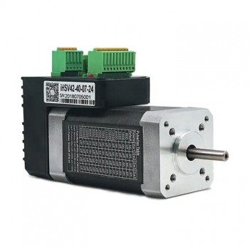 Silnik serwo ac Nema 17 z sterownik, JMC iHSV42-40-07-24 78w 52000 obr./min 0,185Nm 24V 42 x 42mm