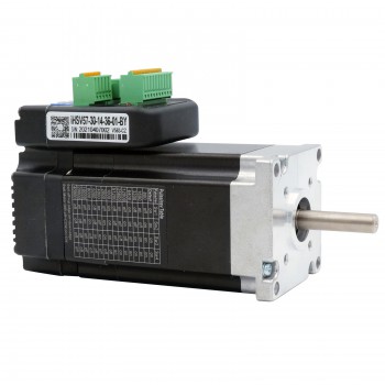 Silnik serwo ac Nema 23 z sterownik, JMC iHSV57-30-14-36 140w 3000 obr./min 0,45Nm 36V 5,4A 3-fazowe