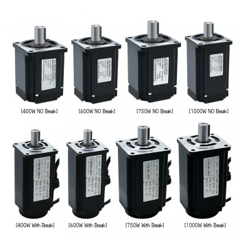 Silnik serwo AC z sterownik 400W/600W/750W/1000W 110V / 220V 1,27Nm-3,8Nm