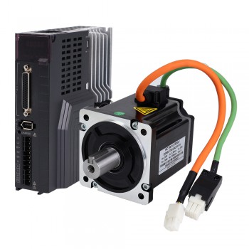 Silnik serwo AC z sterownik 750W E6-RS750H2A2-M17S 3000 obr./min 2,39 Nm 17-bitowy enkoder IP65