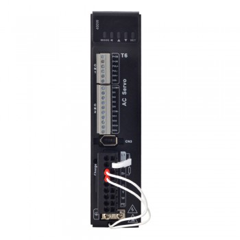 Silnik serwo AC z sterownik T6 Series 400W T6-RS400H2B3-M17S 3000 obr./min 1,27 Nm IP65 z 17-bitowym enkoderem i hamulcowym