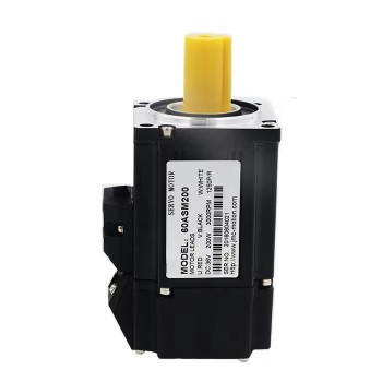 Silnik serwo DC 200 W 60ASM200 36 V 7,6 A 0,63 Nm 3000 obr./min 3 fazy 60 x 60 mm z enkoderem 2500 linii