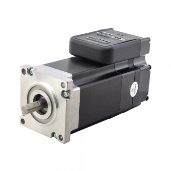 Silnik serwo dc Easy NEMA 23 z sterownik i krótkim wałem, ISV57T-130S 130w 3000 obr./min 0,45Nm 20-50VDC
