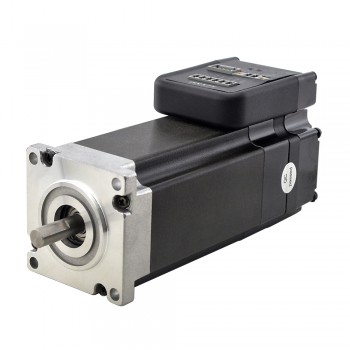Silnik serwo dc Easy NEMA 23 z sterownik i krótkim wałem, ISV57T-180S 180w 3000 obr./min 0,6Nm 20-50VDC