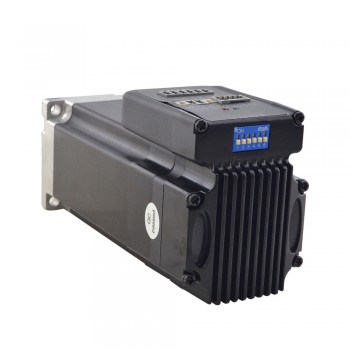 Silnik serwo dc Easy NEMA 23 z sterownik i krótkim wałem, ISV57T-180S 180w 3000 obr./min 0,6Nm 20-50VDC
