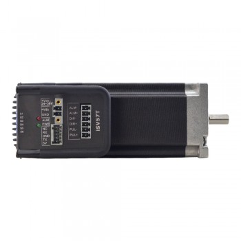 Silnik serwo dc Easy NEMA 23 z sterownik i krótkim wałem, ISV57T-180S 180w 3000 obr./min 0,6Nm 20-50VDC